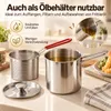 Multifunctional Stainless Steel Fryer,Deep Fry Pot with Produktbild-Vorschau 4