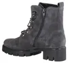Gabor  Damenschuhe Stiefel Schnürer Schnürstiefel Grau Produktbild-Vorschau 16
