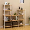 Two shelving units are shown side-by-side, displaying various decorative items and books. Produktbild-Vorschau
