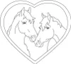 Pferdefreunde - Glitzersticker-Malbuch Produktbild-Vorschau 2