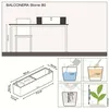 LECHUZA BALCONERA, Květináč, Volně stojící, Polypropylen Náhled obrázku produktu 8