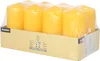 Papstar Stumpenkerzen Goldgelb 100/50mm 8er Produktbild-Vorschau 4