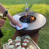 ASH - Phoenix - Plancha Barbecue - Acier corten Voir les images du produit 3