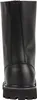 A back view of a black leather boot. Produktbild-Vorschau