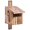 Woodygift Nistkasten Vogelhaus Typ P aus Holz geflammt 14 x Produktbild-Vorschau 1