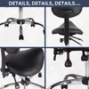 DELUKE® Sattelhocker mit Lehne KOLLI | Höhenverstellbar, Produktbild-Vorschau 5