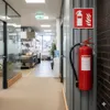 5x Brandschutzschild „Feuerlöscher“ – 150×150 mm, PVC, Produktbild-Vorschau 4