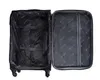The interior of an open black suitcase is shown against a white background. Produktbild-Vorschau