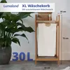 Lumaland 12175, 30 l, Prostokątny, Bambusowy, Bawełna, Podgląd zdjęcia produktu 2