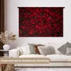 MuchoWow® Wandteppich Wandbehang Blumen - Rosen - Rot Produktbild-Vorschau 2