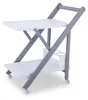 Carrello da servizio Relaxdays in bambù, carrello da cucina Anteprima dell’immagine prodotto 8