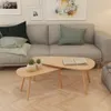 vidaXL 2-tlg. Couchtisch-Set Massivholz Kiefer Braun Produktbild-Vorschau 12