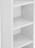 A close-up view of a white shelf unit. Produktbild-Vorschau