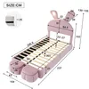 Flieks Polsterbett Kinderbett 90x200cm mit 2 Sitzbank, Produktbild-Vorschau 7