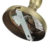 Plafoniera stile Tiffany "New York" ottone crema verde Anteprima dell’immagine prodotto 6