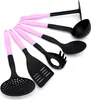Küchenutensilien in Schwarz Rosa 6 tlg. aus Produktbild-Vorschau 1