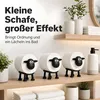 5er Set Schaf-Papierrollenhalter aus Kunststoff – Produktbild-Vorschau 10