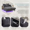 LVHOM Schlafsofa mit LED & USB, Chaiselongue mit Produktbild-Vorschau 3