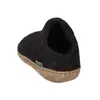 A single gray slipper is shown from a side-rear angle against a white background. Produktbild-Vorschau