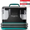 A portable carpet cleaner is shown from the front on a white background. Produktbild-Vorschau