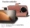 Funda Tipo Libro de Lujo para Honor Magic8 Pro - Marrón Vista previa de la imagen del producto 3