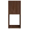 A product shot of a wooden shelf unit. Anteprima dell’immagine prodotto