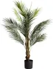 HOMLA Umelá rastlina TROPICAL ZONE Palma 120 cm Náhľad obrázku produktu 1