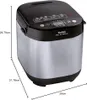 A bread maker with dimensions indicated. Podgląd zdjęcia produktu