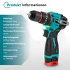 Akku-Bohrschrauber Akku Schlagbohrmaschine Set 55 Nm, mit 2 Produktbild-Vorschau 9