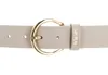 JOOP! Leder Gürtel Fashion Women's Belt 3.5 W75 Cream creme Produktbild-Vorschau 2