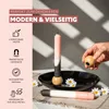 podnos Bremermann | 4 magnetické svícny | svícen, černý Náhled obrázku produktu 3