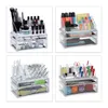 Organizer per trucchi Relaxdays con 2 cassetti, contenitore Anteprima dell’immagine prodotto 2