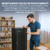 Extralink armadio rack 19" 12U 600x600 AZH nero doppia Anteprima dell’immagine prodotto 7