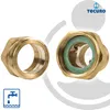 tecuro Verschraubung IG x AG 1 Zoll, flachdichtend - Produktbild-Vorschau 4