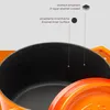 LAVA Gusseisentopf mit Deckel, emailliert, Ø 24 cm, 4,49 Produktbild-Vorschau 8