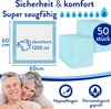 Harmony Care® Inkontinenz Bettunterlage mit Fixierstreifen Produktbild-Vorschau 2