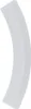 A white curved object, likely a handle or a part of an appliance, against a white background. Produktbild-Vorschau