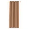 Tenda marrone chiaro 140x245 cm con occhielli – tenda Anteprima dell’immagine prodotto 1