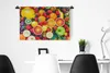 MuchoWow® Wandteppich Wandbehang Apfel - Weintrauben - Obst Produktbild-Vorschau 4