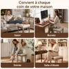 HomeMiYN Banc d'entrée rembourré, tabouret pour enfiler les Voir les images du produit 8