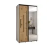 Šatní skříň ASIRI 13 - 130/60 cm, bílá / dub artisan / Náhled obrázku produktu 2