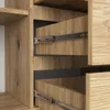 Kommode AKORD K160 Eiche Artisan 160 cm 2 Türen 4 Produktbild-Vorschau 4