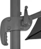 Best Möbel Ampelschirm mit Aluminiummast 4x3 m Schwarz - Produktbild-Vorschau 7