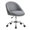SONGMICS Homeoffice-Stuhl, Schminkstuhl aus Fleece, Produktbild-Vorschau 4
