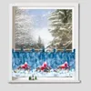 heimtexland ® Scheibengardine Weihnachten Deko Gardine Produktbild-Vorschau 2