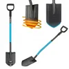 A collage of images showing a shovel from different angles, with some marketing graphics highlighting its features. Náhľad obrázku produktu