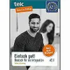 Cover of a German language learning book for integration at A2.1 level, featuring a smiling man and a woman in the background. Voir les images du produit