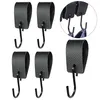 5er-Set S-Haken, 12,5×3 cm,schwarz, vielseitig als Produktbild-Vorschau 8