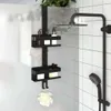 Möbel Duschcaddy Hängend Mattschwarz Gebürsteter Edelstahl Produktbild-Vorschau 1