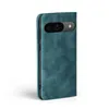 A teal flip-style phone case for a Google Pixel 9/9 Pro is shown against a white background. Produktbild-Vorschau